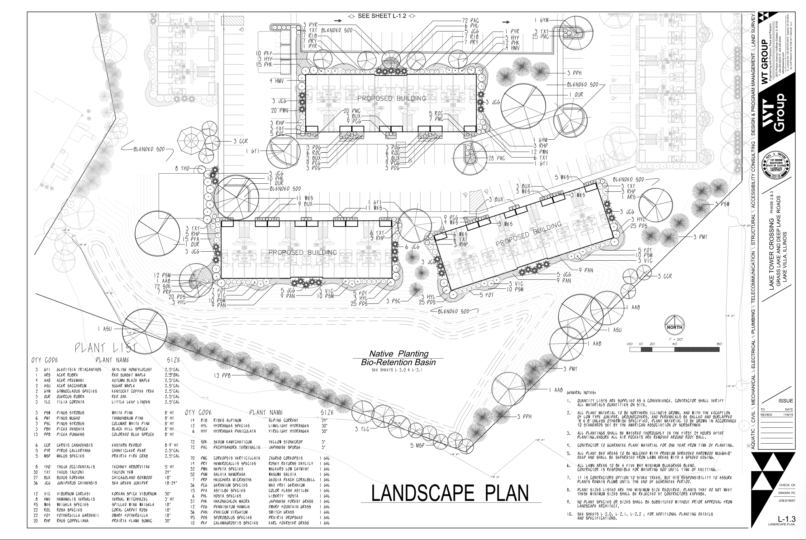 Tower Drive Development Inc.- Landscape Plans